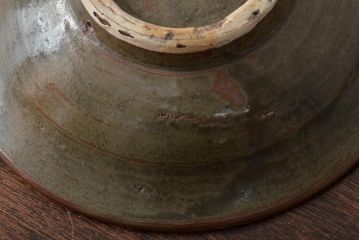 沖縄琉球　壺屋焼　小橋川仁王　6寸皿(和食器)(R-043241)