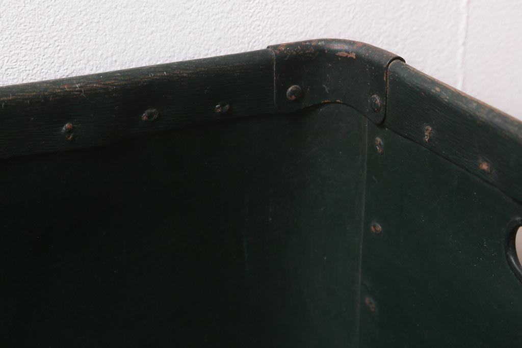 カネボウ カタン糸 昭和レトロ 古いボテ箱 (鐘紡、収納箱) レトロ雑貨 公式】アンティーク家具ラフジュ工房商品詳細ページレトロ雑貨