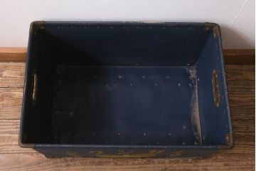 レトロ雑貨　昭和レトロ　グンゼ　ナイロンミシン糸　ボテ箱(収納箱)(R-043258)