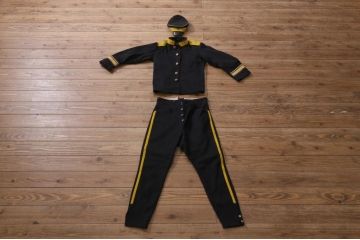 明治期　旧日本軍　軍服上下　軍帽(陸軍)(R-043259)