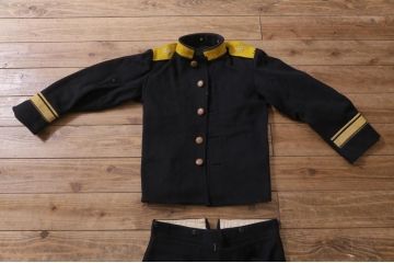明治期　旧日本軍　軍服上下　軍帽(陸軍)(R-043259)
