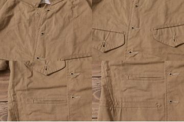 明治期　旧日本軍　軍服上下(陸軍作業衣?)(R-043264)