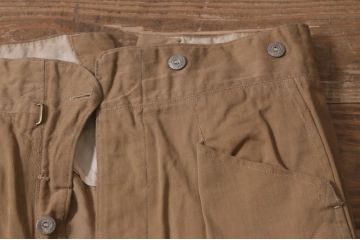 明治期　旧日本軍　軍服上下(陸軍作業衣?)(R-043264)
