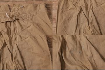 明治期　旧日本軍　軍服上下(陸軍作業衣?)(R-043264)
