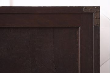 アンティーク家具　明治期　三方ケヤキ材　激レア!貫禄漂う上手物の帳場大箪笥(収納箪笥、引き出し)(R-043294)