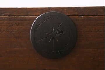 アンティーク家具　総桐材　大正昭和初期　小振りサイズが可愛らしい小箪笥(小タンス、サイドチェスト、小物収納、引き出し、桐箪笥、桐たんす)(R-043299)