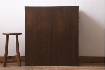 アンティーク家具　総桐材　大正昭和初期　小振りサイズが可愛らしい小箪笥(小タンス、サイドチェスト、小物収納、引き出し、桐箪笥、桐たんす)(R-043299)
