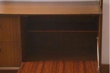 ヴィンテージ家具　北欧家具　G-PLAN(ジープラン)　ルームディバイダー(収納棚・飾り棚・陳列棚、ビンテージ)(R-043300)