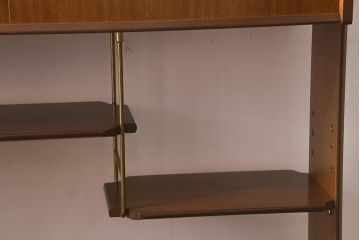 ヴィンテージ家具　北欧家具　G-PLAN(ジープラン)　ルームディバイダー(収納棚・飾り棚・陳列棚、ビンテージ)(R-043300)