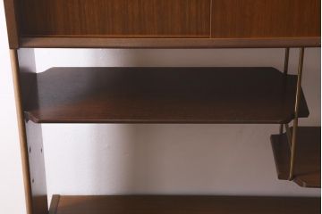 ヴィンテージ家具　北欧家具　G-PLAN(ジープラン)　ルームディバイダー(収納棚・飾り棚・陳列棚、ビンテージ)(R-043300)