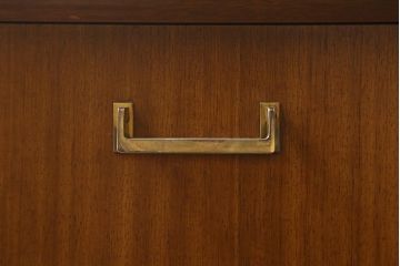 ヴィンテージ家具　北欧家具　G-PLAN(ジープラン)　ルームディバイダー(収納棚・飾り棚・陳列棚、ビンテージ)(R-043300)