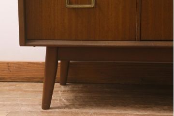 ヴィンテージ家具　北欧家具　G-PLAN(ジープラン)　ルームディバイダー(収納棚・飾り棚・陳列棚、ビンテージ)(R-043300)