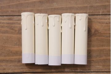 ヴィンテージ照明　輸入品　色付きのガラスドロップがおしゃれなリーフシャンデリア(天井照明、ビンテージ)(R-043304)