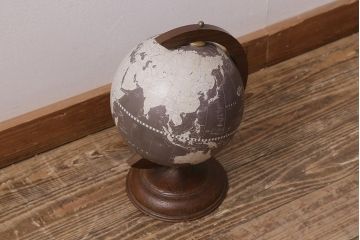 ヴィンテージ雑貨　イタリア　Zoffoli Geographia　地球儀(グローブ、ディスプレイ、ビンテージ)(R-043314)