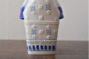 ハンガリー　HOLLOHAZA(ホロハーザ)　騎兵フィギュリン(兵隊、磁器、置物)(R-043331)