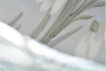 ROYAL COPENHAGEN(ロイヤルコペンハーゲン)　花柄小皿4枚セット(オーバルプレート、洋食器)(R-043333)