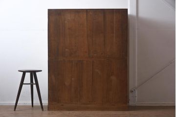 アンティーク家具　昭和中期　すっきりとした佇まいのシンプルな衣装タンス(引き出し、チェスト)(R-043347)