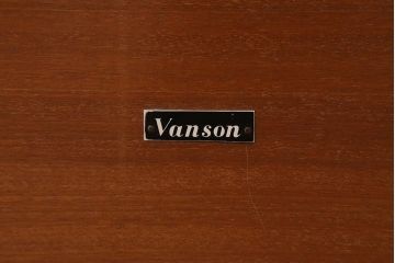 ヴィンテージ家具　イギリスビンテージ　Vanson　チーク・ブナ材　北欧スタイルのエクステンションテーブル(ダイニングテーブル)(R-043353)