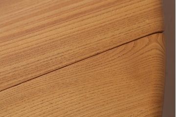 ヴィンテージ家具　イギリスビンテージ　ERCOL(アーコール)　エルム材　ウィンザードロップリーフテーブル(バタフライテーブル、ラウンドテーブル)(R-043354)