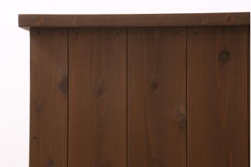 アンティーク家具　和製アンティーク　昭和初期　天板ヒノキリメイク　背面もキレイ!小ぶりなカウンターチェスト(チェスト、引き出し)(R-043375)