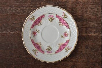 中古　ハンガリー　HOLLOHAZA(ホロハーザ)　Henriette(ヘンリエッタ)　カップ&ソーサー3客セット(洋食器)(R-043389)