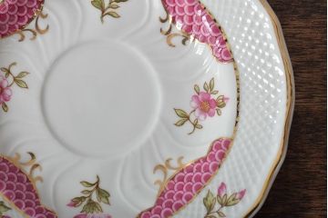 中古　ハンガリー　HOLLOHAZA(ホロハーザ)　Henriette(ヘンリエッタ)　カップ&ソーサー3客セット(洋食器)(R-043389)