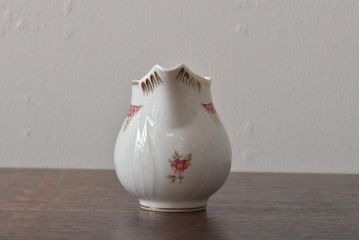 中古　ハンガリー　HOLLOHAZA(ホロハーザ)　Henriette(ヘンリエッタ)　シュガーポット・クリーマー(ミルクポット、ミルクジャグ、洋食器)(R-043390)