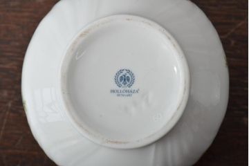 中古　ハンガリー　HOLLOHAZA(ホロハーザ)　Pannonia(パノニア)　ティーポット・カップ&ソーサー6客・クリーマー・シュガーポット　ティーセット(洋食器)(R-043391)