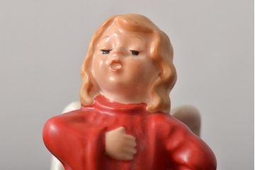 ヴィンテージ　フンメル人形　ドイツ　Goebel(ゲーベル)　フィギュリン3個セット　陶磁　 置物　 天使(、ビンテージ)