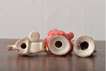 ヴィンテージ　フンメル人形　ドイツ　Goebel(ゲーベル)　フィギュリン3個セット　陶磁　 置物　 天使(、ビンテージ)