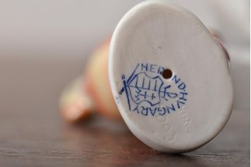 ハンガリー　HEREND(ヘレンド)　鳥　フィギュリン3個セット　陶器　置物