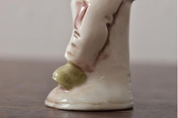 東ドイツ　ワーグナー&アペル　Wagner&Apel　W&A　フィギュリン3個セット　少年　犬　女の子　陶器　置物