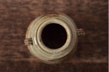 昭和期　加藤弥右衛門　美濃伊賀茶入(茶道具)(R-043409)