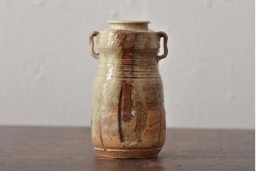 昭和期　加藤弥右衛門　美濃伊賀茶入(茶道具)(R-043409)