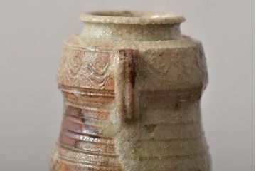 昭和期　加藤弥右衛門　美濃伊賀茶入(茶道具)(R-043409)