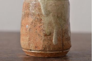 昭和期　加藤弥右衛門　美濃伊賀茶入(茶道具)(R-043409)