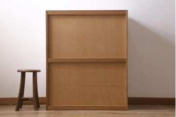 レトロ家具　昭和レトロな雰囲気漂うかわいい花柄のチェスト(タンス)(R-043445)