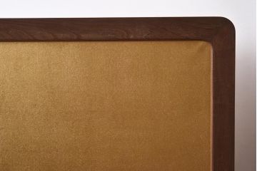 和製アンティーク　昭和初期　桑材　指物家具　お部屋を華やかにする黄金の衝立(パーテーション、つい立)(R-043452)