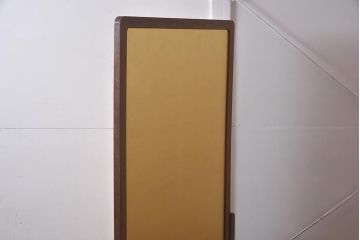 和製アンティーク　昭和初期　桑材　指物家具　お部屋を華やかにする黄金の衝立(パーテーション、つい立)(R-043452)