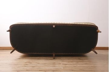 中古　DREXEL HERITAGE(ドレクセルヘリテイジ)　3シートクッションローバックソファ　595-628S(定価約92万円)(R-043456)