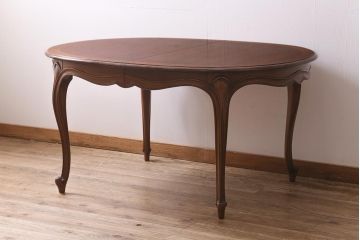 中古　DREXEL HERITAGE(ドレクセルヘリテイジ)　Touraine(ツーレイン)　エクステンションテーブル(ダイニングテーブル)(R-043457)