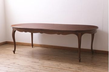 中古　DREXEL HERITAGE(ドレクセルヘリテイジ)　Touraine(ツーレイン)　エクステンションテーブル(ダイニングテーブル)(R-043457)