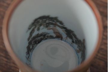 アンティーク雑貨　昭和初期　九谷美山造　猪口高杯など4組セット(色絵金彩、酒器)(R-043467)