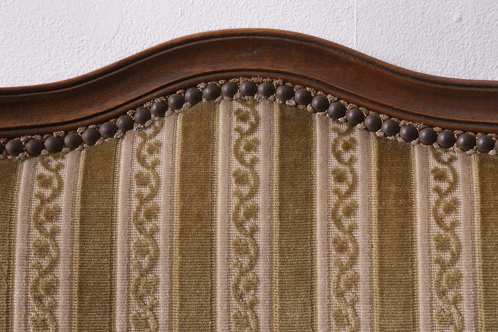 中古　DREXEL HERITAGE(ドレクセルヘリテイジ)　Et Cetera(エトセトラ)シリーズ　高級感漂うサイドチェア(ダイニングチェア)(定価約20万円)(R-043478)