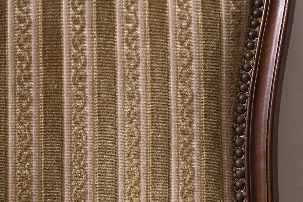 中古　DREXEL HERITAGE(ドレクセルヘリテイジ)　Et Cetera(エトセトラ)シリーズ　高級感漂うサイドチェア(ダイニングチェア)(定価約20万円)(R-043478)