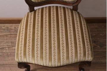 中古　DREXEL HERITAGE(ドレクセルヘリテイジ)　Et Cetera(エトセトラ)シリーズ　高級感漂うサイドチェア(ダイニングチェア)(定価約20万円)(R-043478)