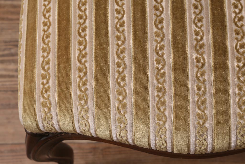 中古　DREXEL HERITAGE(ドレクセルヘリテイジ)　Et Cetera(エトセトラ)シリーズ　高級感漂うサイドチェア(ダイニングチェア)(定価約20万円)(R-043478)