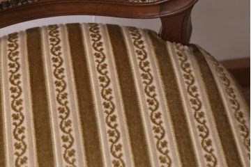 中古　DREXEL HERITAGE(ドレクセルヘリテイジ)　Et Cetera(エトセトラ)シリーズ　高級感漂うサイドチェア(ダイニングチェア)(定価約20万円)(R-043478)