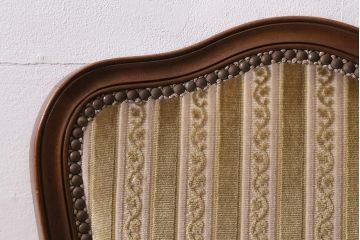 中古　DREXEL HERITAGE(ドレクセルヘリテイジ)　Et Cetera(エトセトラ)シリーズ　高級感漂うサイドチェア(ダイニングチェア)(定価約20万円)(R-043479)