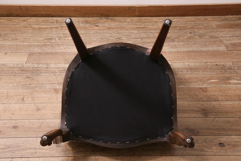 中古　DREXEL HERITAGE(ドレクセルヘリテイジ)　Et Cetera(エトセトラ)シリーズ　高級感漂うサイドチェア(ダイニングチェア)(定価約20万円)(R-043479)